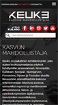 Mobile Screenshot of keuke.fi